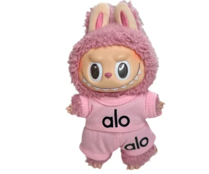 Labubu @lo Pink Jersey outfit (2 piece set)