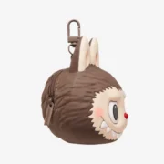 Labubu Originals Brown Silicone Earphone Bag