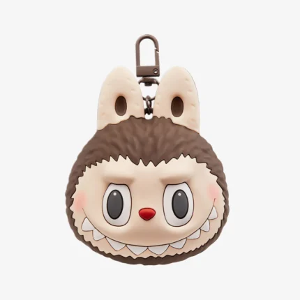 Labubu Originals Brown Silicone Earphone Bag