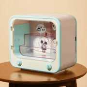 Labubu The Monsters Catch Me Tv Set Luminous Display Container