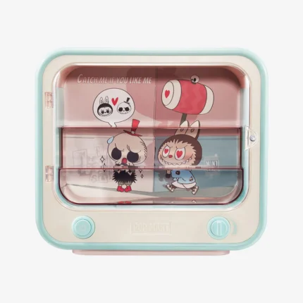 Labubu The Monsters Catch Me Tv Set Luminous Display Container