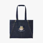 Labubu The Monsters Fall In Wild Series Denim Apron Bag