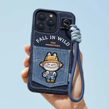 THE MONSTERS Fall in Wild Series Lanyard Phone Case