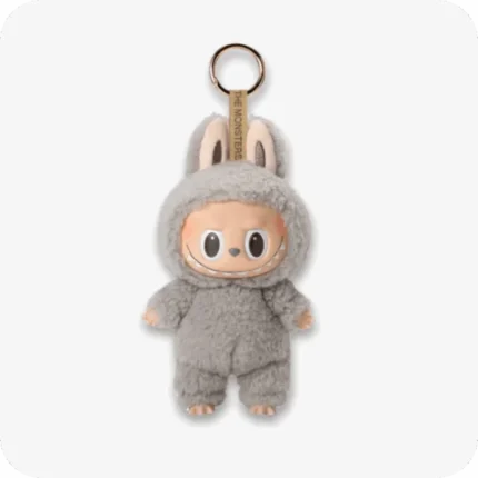 The Monsters Series – Labubu Keychain Tasty Macarons Sesame Bean